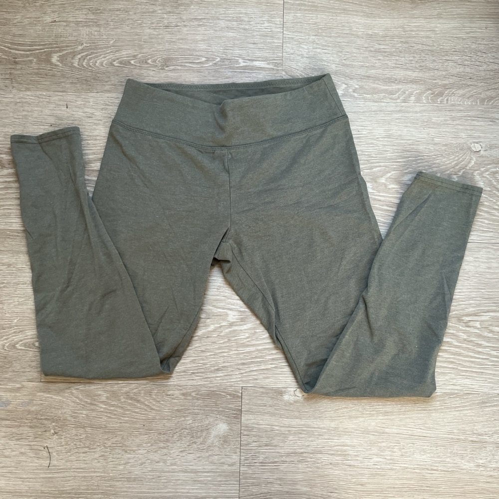 Olive Green Leggings